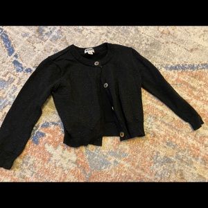 Black Ruum girls cardigan